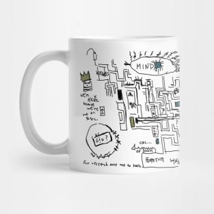 Petey's Lumon Map (Severance) Mug